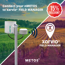 Load image into Gallery viewer, 1 YEAR RENTAL - nMETOS simple weather station for field monitoring
